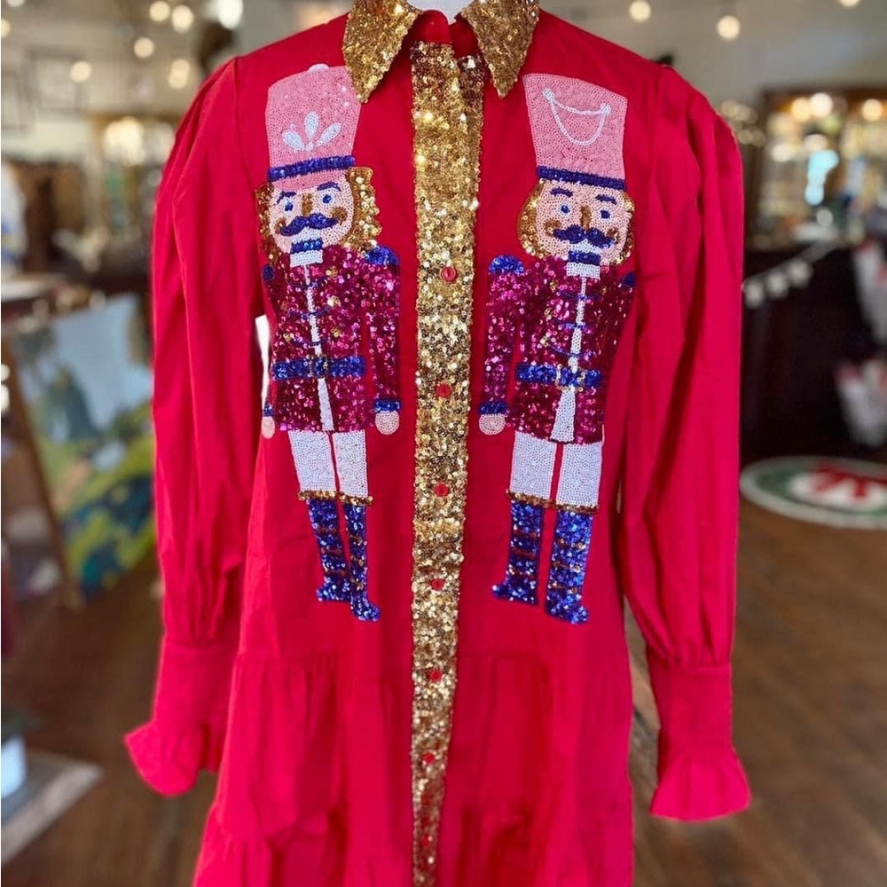 COPY - SEQUIN NUTCRACKER DRESS RTS